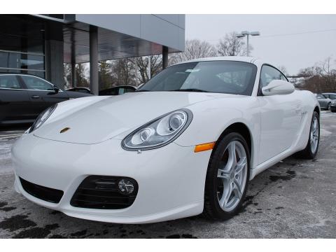 Porsche Cayman White. Carrara White 2010 Porsche