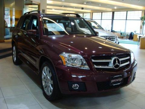 Barolo Red Metallic Mercedes-Benz GLK 350 4Matic.  Click to enlarge.