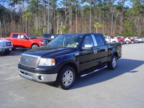 Black Ford F150 Lariat SuperCrew.  Click to enlarge.