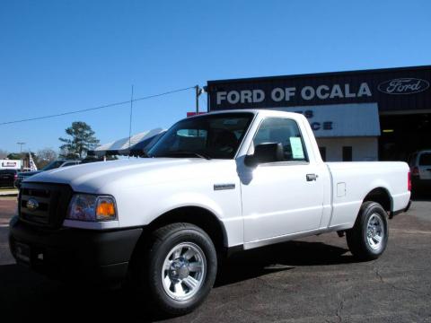 Oxford White Ford Ranger XL Regular Cab.  Click to enlarge.