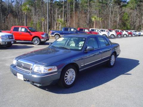 Norsea Blue Metallic Mercury Grand Marquis LS.  Click to enlarge.