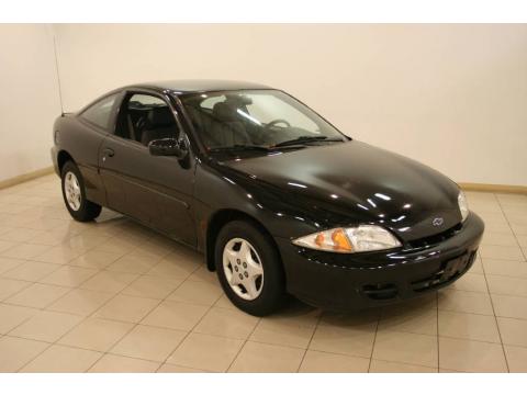 Black Chevrolet Cavalier Coupe.  Click to enlarge.