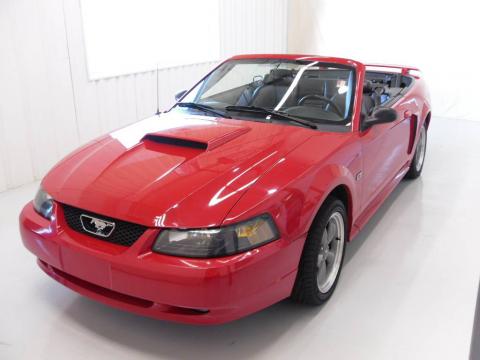 Torch Red Ford Mustang GT Convertible.  Click to enlarge.