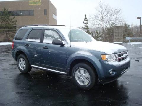 Steel Blue Metallic Ford Escape XLT 4WD.  Click to enlarge.