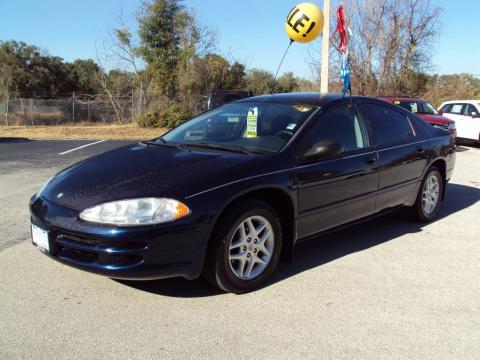 Midnight Blue Pearl Dodge Intrepid SE.  Click to enlarge.