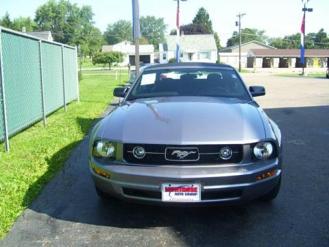 Windveil Blue Metallic Ford Mustang V6 Premium Convertible.  Click to enlarge.