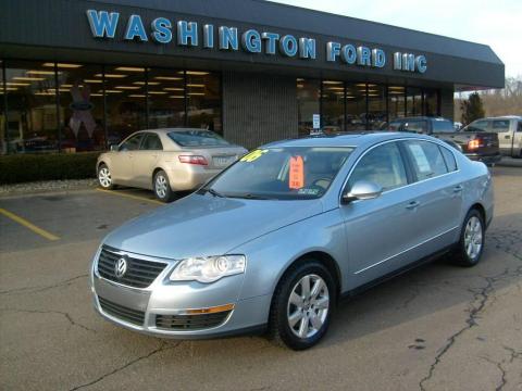 Arctic Blue Silver Volkswagen Passat 2.0T Sedan.  Click to enlarge.