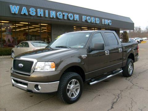 Stone Green Metallic Ford F150 XLT SuperCrew 4x4.  Click to enlarge.