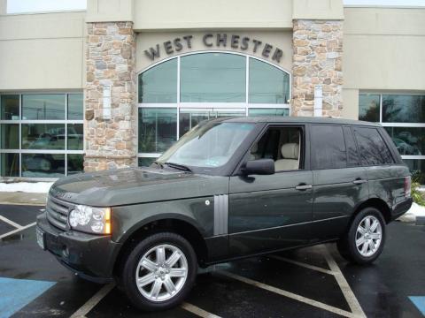 Tonga Green Pearl Land Rover Range Rover HSE.  Click to enlarge.