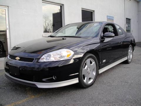 Black Chevrolet Monte Carlo SS.  Click to enlarge.