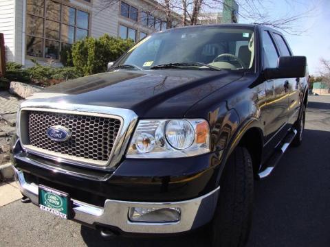 Black Ford F150 Lariat SuperCrew 4x4.  Click to enlarge.