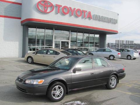 Graphite Gray Pearl Toyota Camry LE.  Click to enlarge.