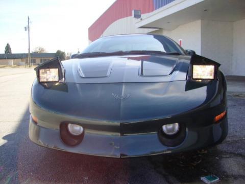Dark Green Metallic Pontiac Firebird Trans Am Coupe.  Click to enlarge.