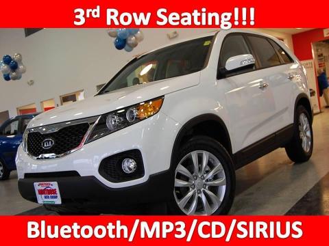 Snow White Pearl 2011 Kia Sorento EX V6 with Beige interior Snow White Pearl 
