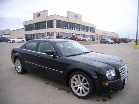 Brilliant Black Chrysler 300 C SRT8.  Click to enlarge.