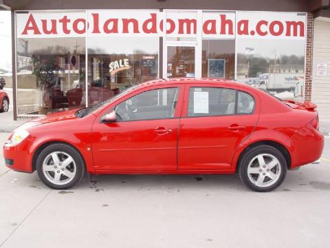 Victory Red Chevrolet Cobalt LT Sedan.  Click to enlarge.