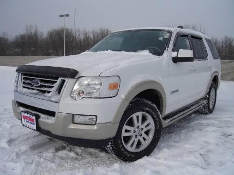 Oxford White Ford Explorer Eddie Bauer 4x4. Click to enlarge. Oxford White Ford Explorer Eddie Bauer 4x4. Click to enlarge.