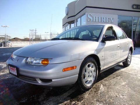 Light Silver Saturn S Series SL2 Sedan.  Click to enlarge.