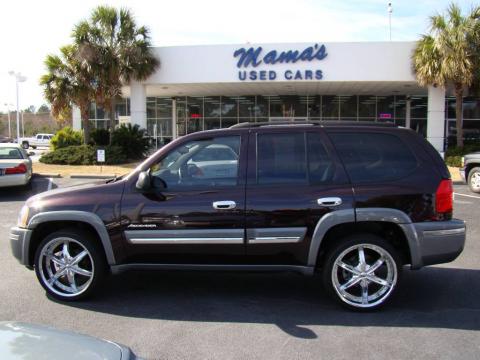 Black Garnet Metallic Isuzu Ascender S.  Click to enlarge.
