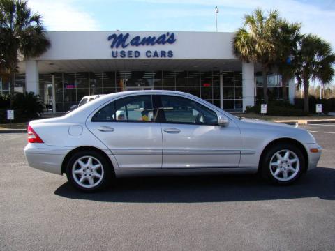 Brilliant Silver Metallic Mercedes-Benz C 320 4Matic Sport Sedan.  Click to enlarge.
