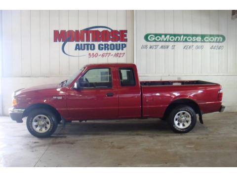 Toreador Red Metallic Ford Ranger XLT SuperCab.  Click to enlarge.