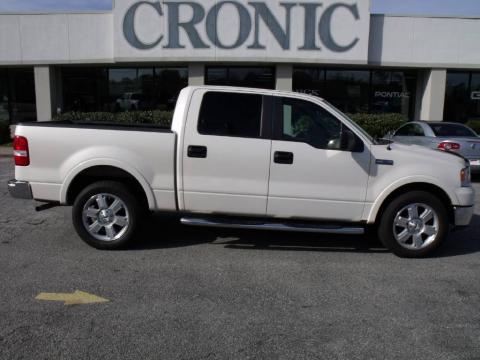 White Sand Tri-Coat Ford F150 Lariat SuperCrew.  Click to enlarge.