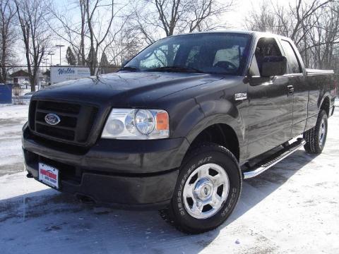 Dark Shadow Grey Metallic Ford F150 STX SuperCab 4x4.  Click to enlarge.