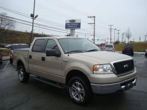 Pueblo Gold Metallic Ford F150 XLT SuperCrew 4x4.  Click to enlarge.