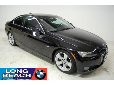 Jet Black BMW 3 Series 335i Coupe.  Click to enlarge.
