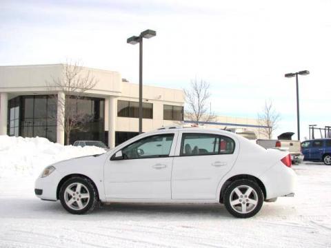Summit White Chevrolet Cobalt LT Sedan.  Click to enlarge.