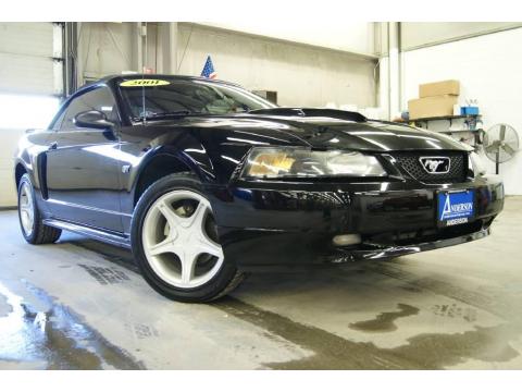 Black Ford Mustang GT Convertible. Click to enlarge. Black Ford Mustang GT Convertible. Click to enlarge.