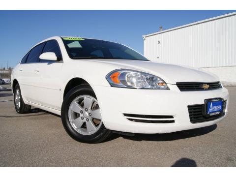 White Chevrolet Impala LT.  Click to enlarge.