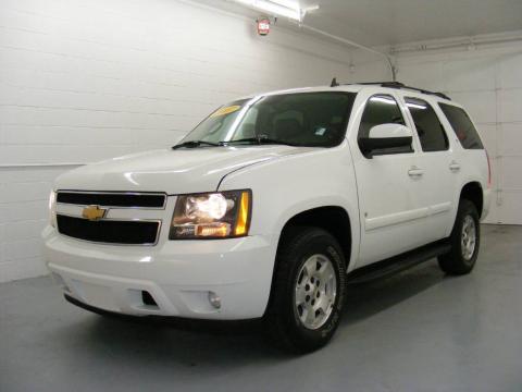 Summit White Chevrolet Tahoe LT. Click to enlarge. Summit White Chevrolet Tahoe LT. Click to enlarge.