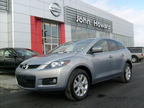 Icy Blue Metallic Mazda CX-7 Touring.  Click to enlarge.