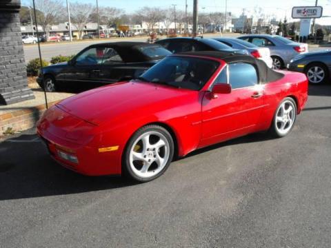 Guards Red Porsche 944 S2 Convertible.  Click to enlarge.