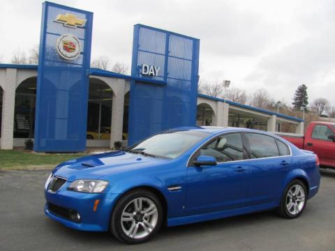 Stryker Blue Metallic Pontiac G8 Sedan. Click to enlarge. Stryker Blue Metallic Pontiac G8 Sedan. Click to enlarge.