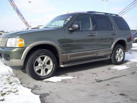 Estate Green Metallic Ford Explorer Eddie Bauer 4x4.  Click to enlarge.