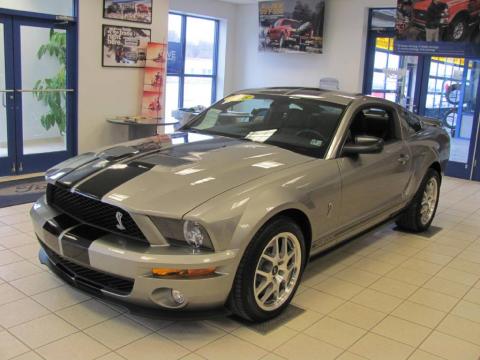 Alloy Metallic Ford Mustang Shelby GT500 Coupe.  Click to enlarge.