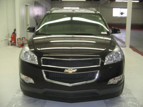 Dark Cherry Metallic Chevrolet Traverse LT AWD.  Click to enlarge.