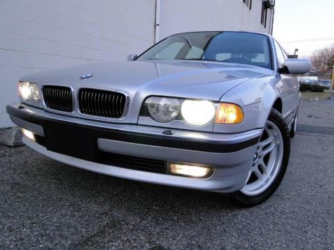 Titanium Silver Metallic BMW 7 Series 740iL Sedan.  Click to enlarge.