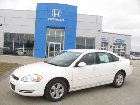 White Chevrolet Impala LT.  Click to enlarge.