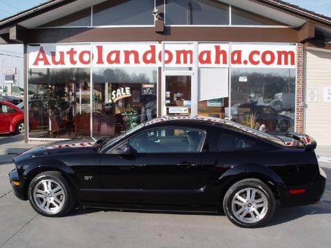 Black Ford Mustang GT Deluxe Coupe.  Click to enlarge.