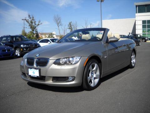 Platinum Bronze Metallic BMW 3 Series 328i Convertible.  Click to enlarge.