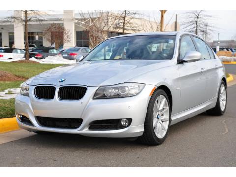 Titanium Silver Metallic BMW 3 Series 328i Sedan.  Click to enlarge.
