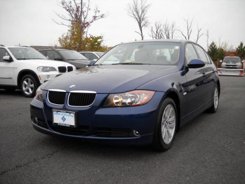Monaco Blue Metallic BMW 3 Series 325i Sedan.  Click to enlarge.