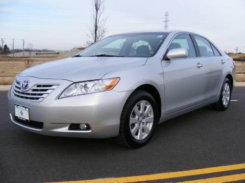 Titanium Metallic Toyota Camry XLE V6.  Click to enlarge.