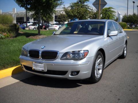 Titanium Silver Metallic BMW 7 Series 750Li Sedan.  Click to enlarge.