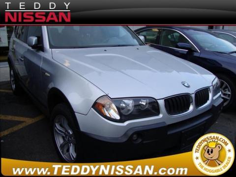 Titanium Silver Metallic BMW X3 3.0i.  Click to enlarge.