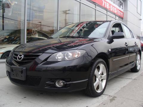 Black Mica Mazda MAZDA3 s Sedan.  Click to enlarge.