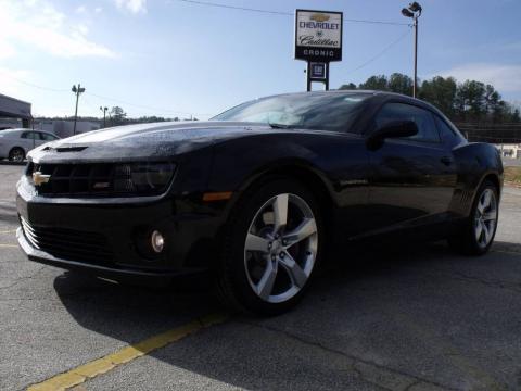 Black Chevrolet Camaro SS/RS Coupe.  Click to enlarge.